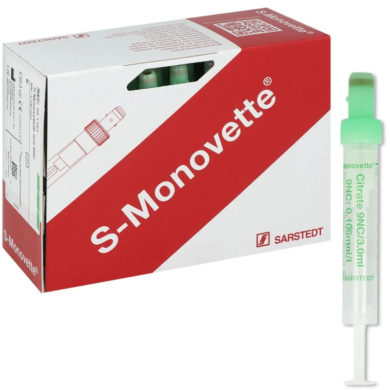 SARSTEDT S-Monovette 3 ml mit Citrat 3,2 %