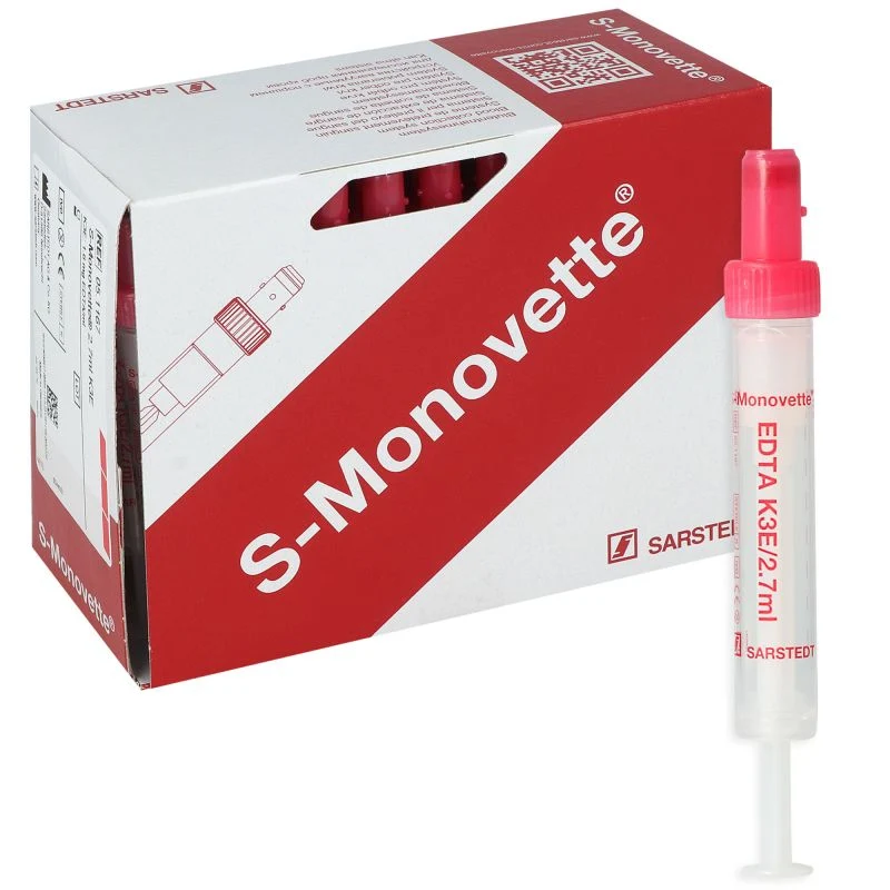 SARSTEDT S-Monovette 2,7 ml mit K3 EDTA