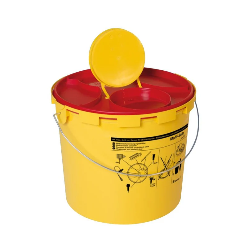 Kanülenabwurfbehälter Multi-Safe Medi 6 - 4,4 Liter