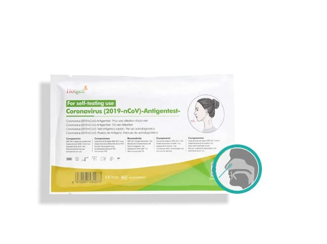 Hotgen® Covid-19 Corona Test für Laien (Selbsttest) - Einzeln verpackt