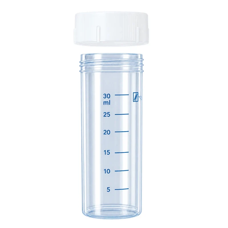 PP-Röhrchen 40 ml, 84 x 30 mm, mit beiliegendem Verschluss