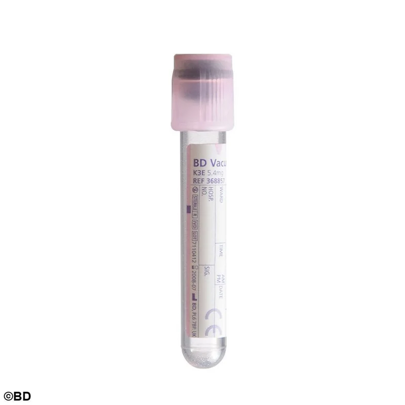 BD Vacutainer EDTA Plus Röhrchen aus PET