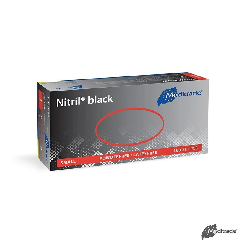 Nitril Black Einmalhandschuhe