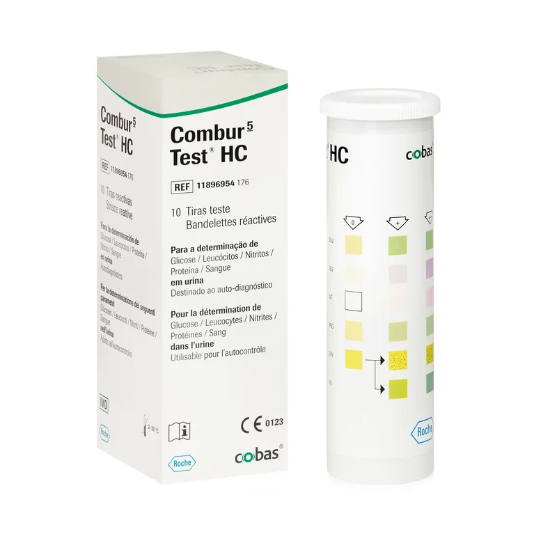 Roche Combur 5 Test HC 10 Urinteststreifen