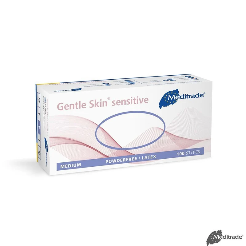Gentle Skin sensitive U.-Handschuhe Latex, PF, unsteril