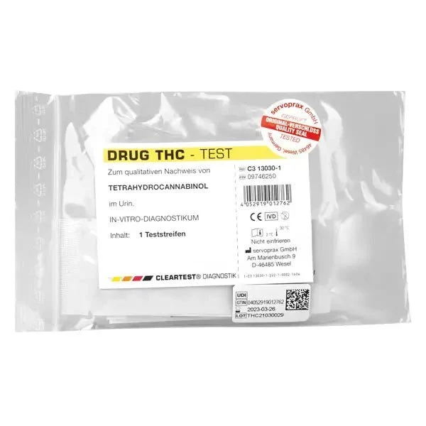 CLEARTEST Drogenteststreifen 1 Test