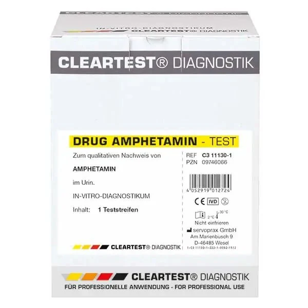 CLEARTEST Drogenteststreifen 1 Test
