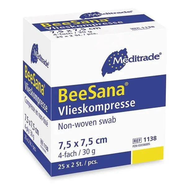 BEESANA Vliesstoffkompressen Kompresse