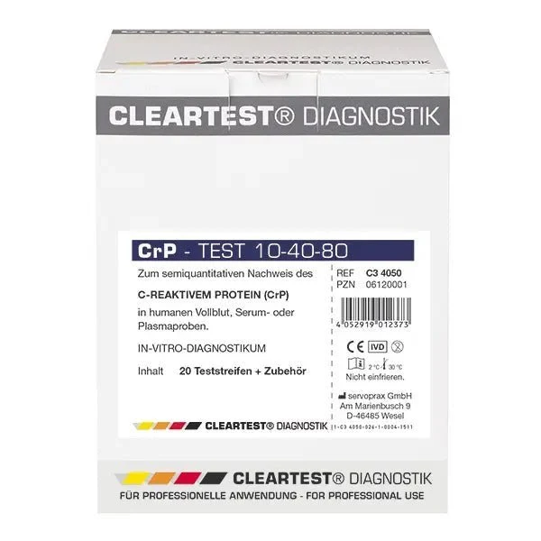 CLEARTEST CrP 10/40/80 Schnelltest