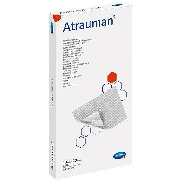 Atrauman Salbenkompressen steril wirkstofffrei hydrophober Polyestertüll