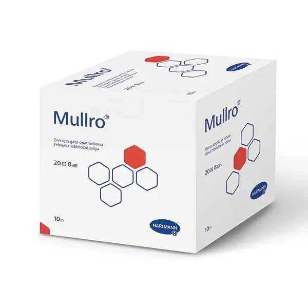 Mullro Verbandmull Hartmann 20-fädig, gerollt, EN 14079