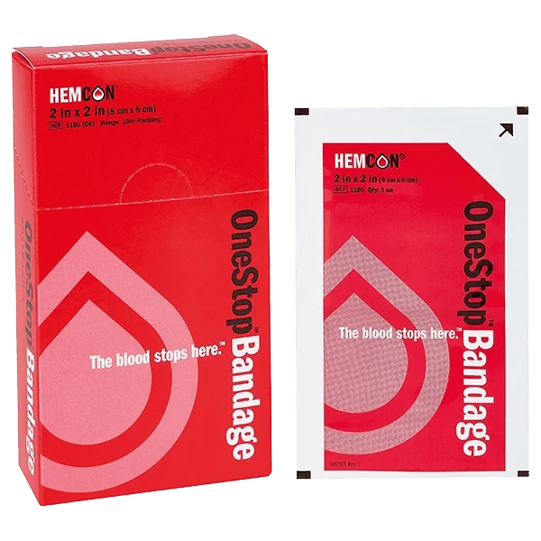 OneStop Bandage Chitosan Wundverband steril 5 x 5 cm
