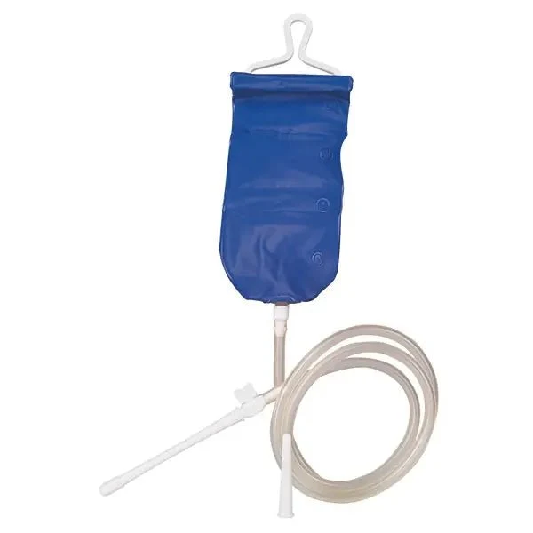 Irrigatoren - Einmal-Kunststoff-Irrigator, komplett mit Unterlage - 1.5 Liter