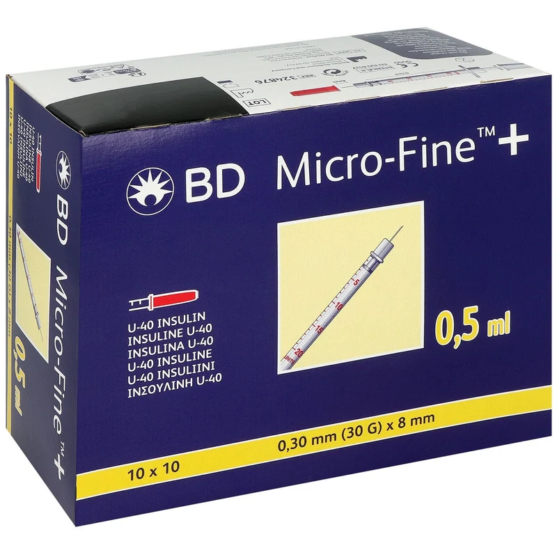 BD Micro-Fine Plus U 40 Einmalspritzen