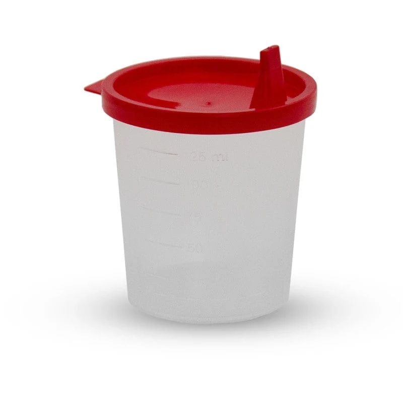 Urinbecher mit Deckel
