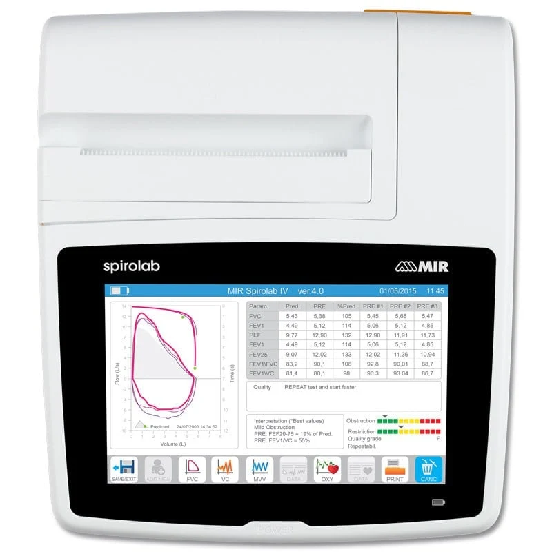 New Spirolab Desktop-Spirometer