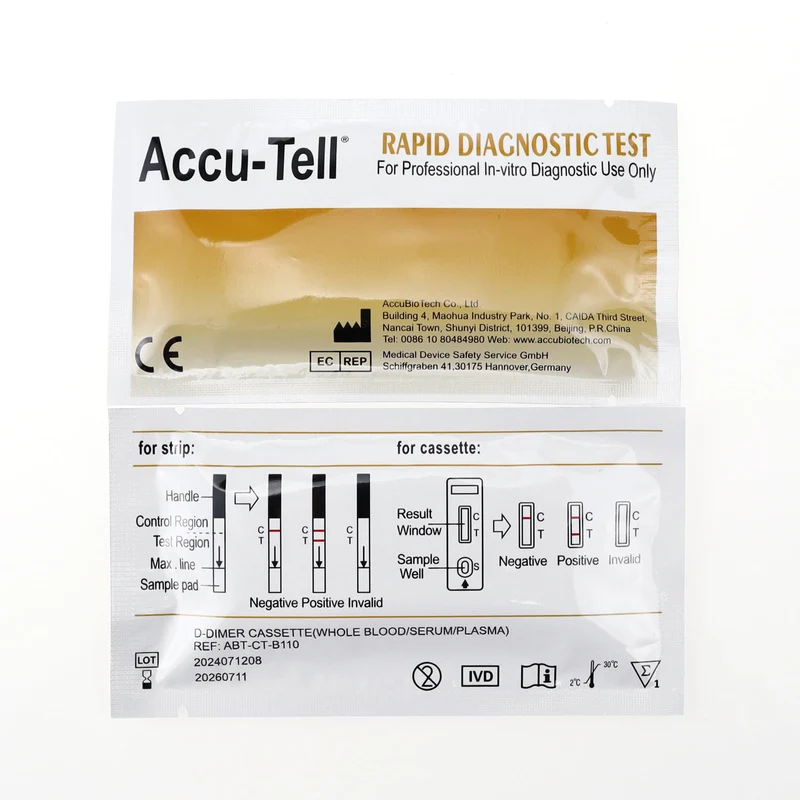 Accu-Tell® D-Dimer-Schnelltest