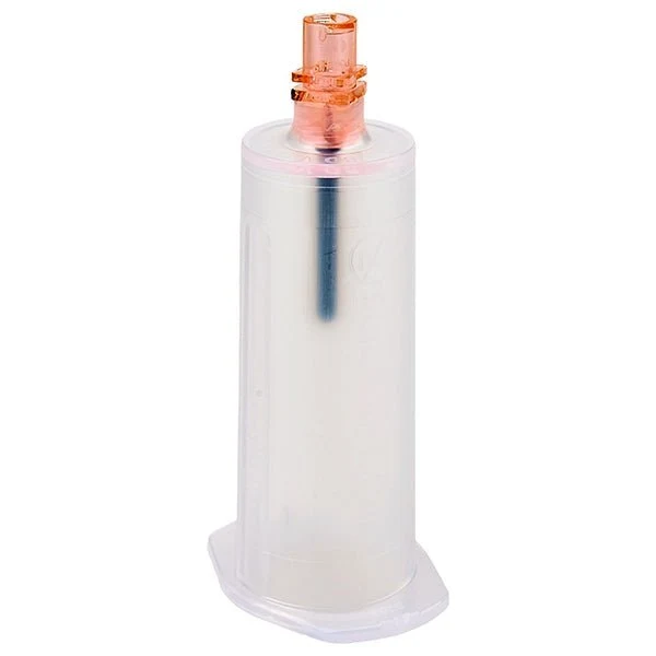 BD Vacutainer Pre-Attached Halter weiblicher Luer, transparent weiß
