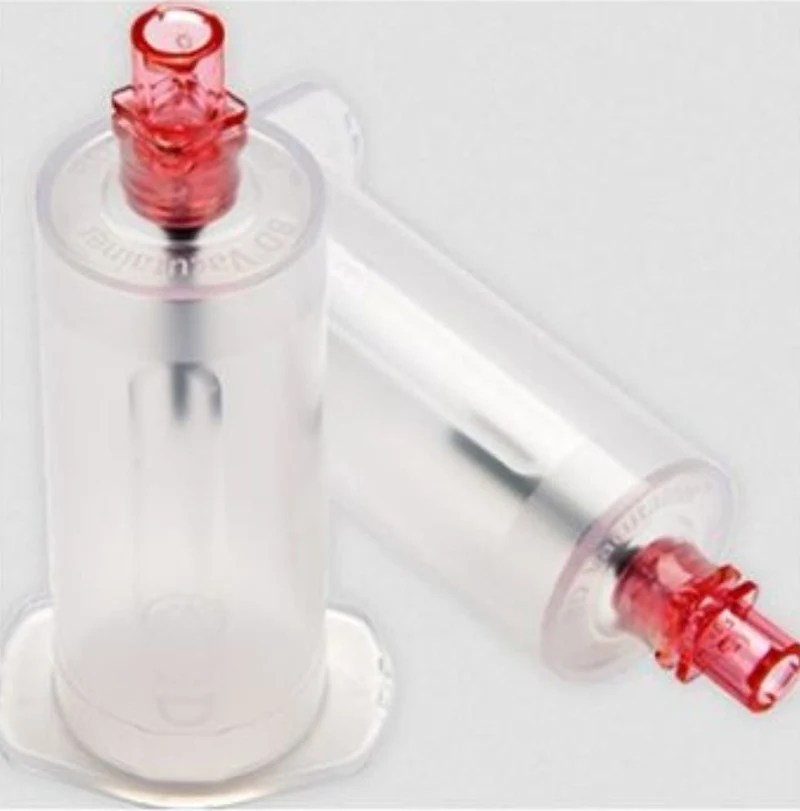 BD Vacutainer Pre-Attached Halter weiblicher Luer, transparent weiß