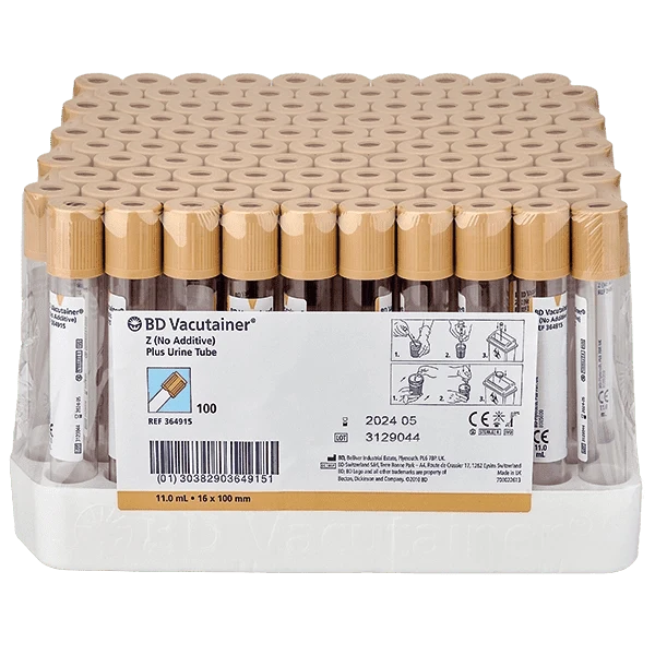 Vacutainer Röhrchen für die klinisch-chemische Urinanalyse 16 x 100 mm