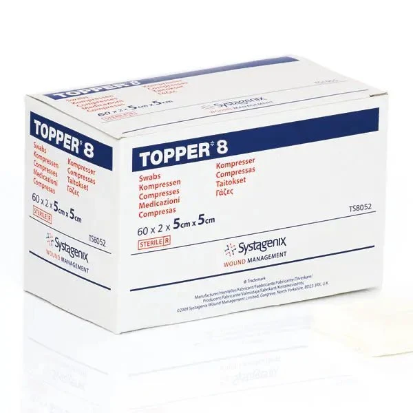 Topper 8 Mehrzweckkompressen 3M/Solventum, steril
