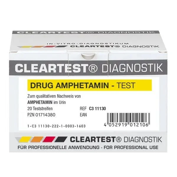 Drug 20er Testpackung - Methamphetamin