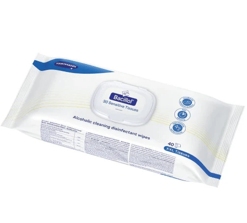 Bacillol 30 Sensitive Tissues XXL Schnelldesinfektionstücher