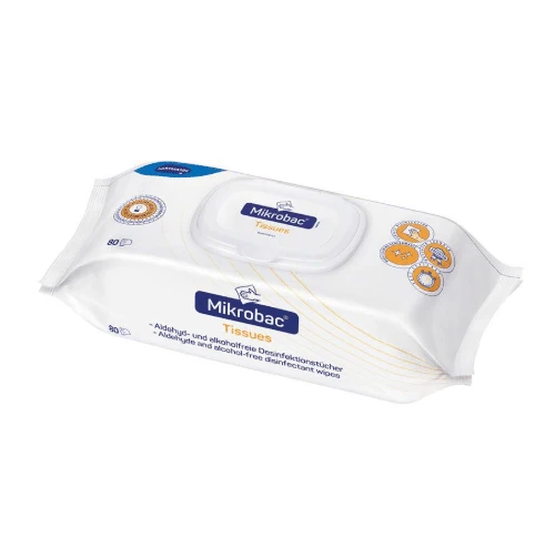 Mikrobac Tissues Flowpack Desinfektionstücher