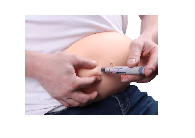 Diabetes Belly – Übungsbauch für Injektionstraining