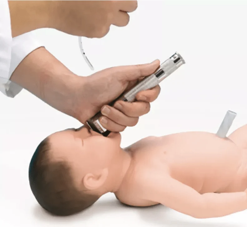 Intubations- und Wiederbelebungs-Neugeborenes