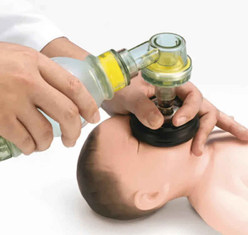 Intubations- und Wiederbelebungs-Neugeborenes