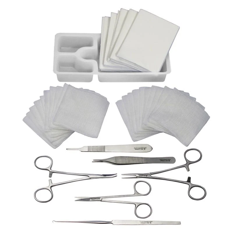 Dermatologie-Set für chirurgische Eingriffe