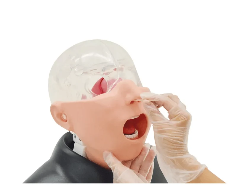 Nasopharyngealer Abstrichsimulator