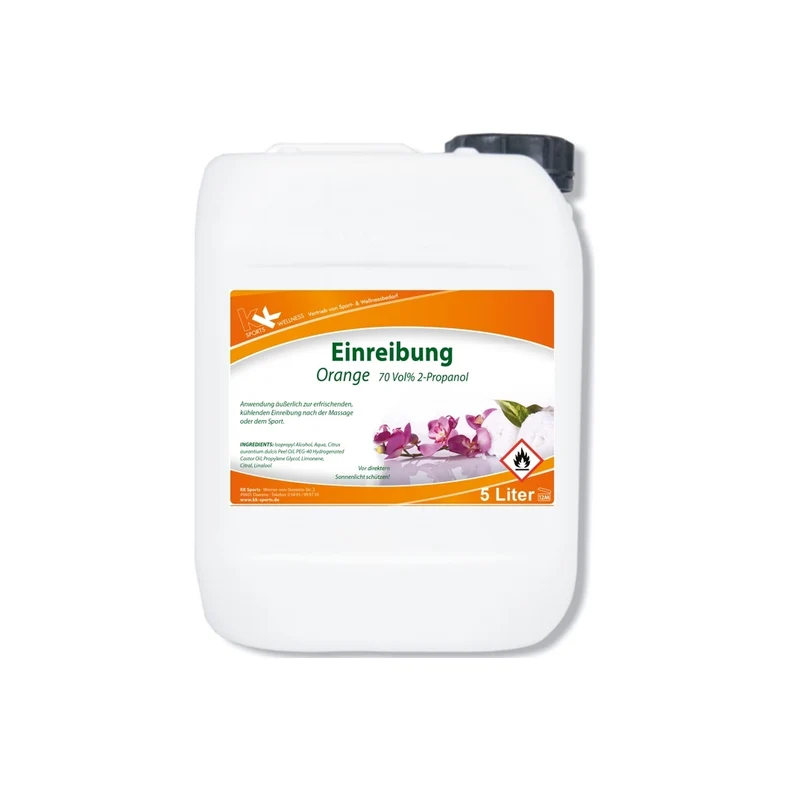 KK Einreibung Orange (70 Vol.%) 5 Liter Kanister
