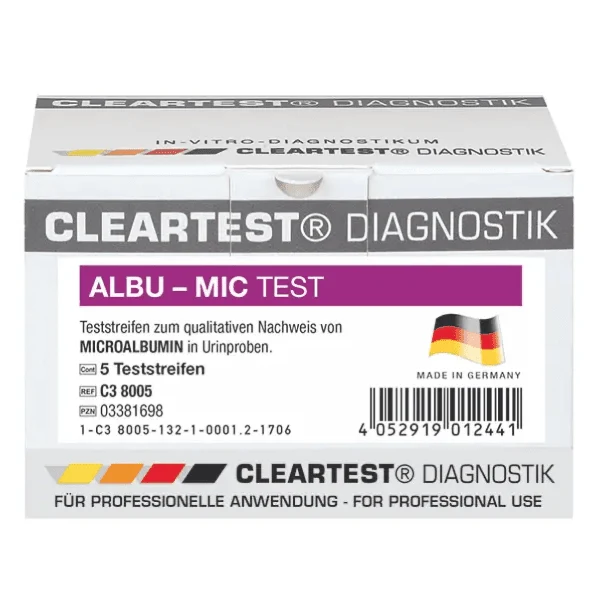 CLEARTEST Albu-Mic Urintest