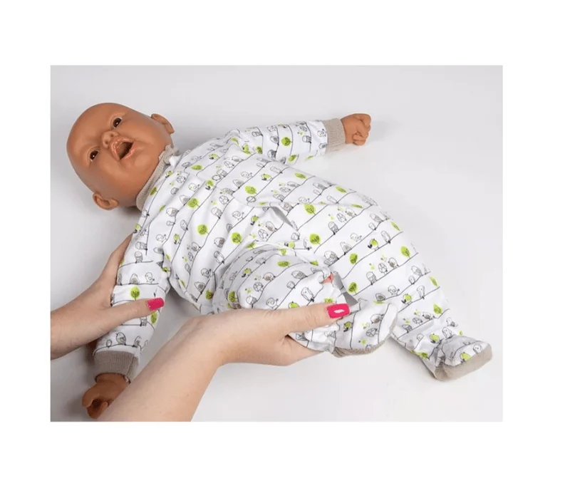 Babypuppe für Physiotherapie
