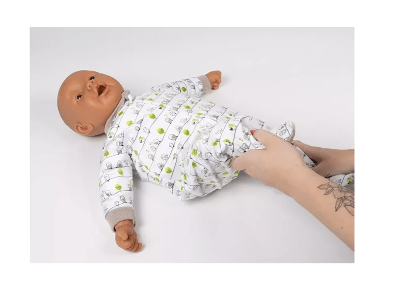Babypuppe für Physiotherapie