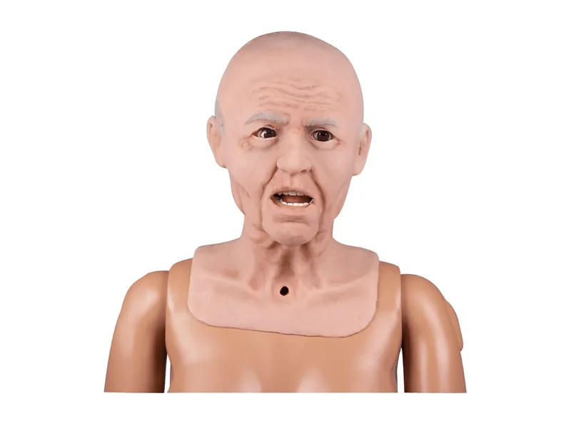 Kopfüberzug "Senior" für Pflegepuppen