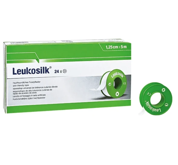 Leukosilk Rollenpflaster - ohne Schutzring
