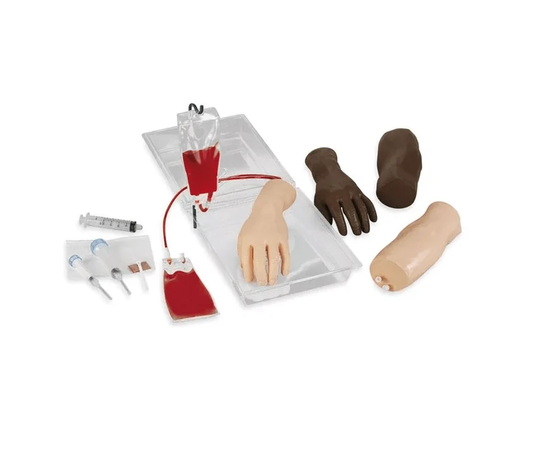 Tragbare Injektionstrainer IV Arm und Hand