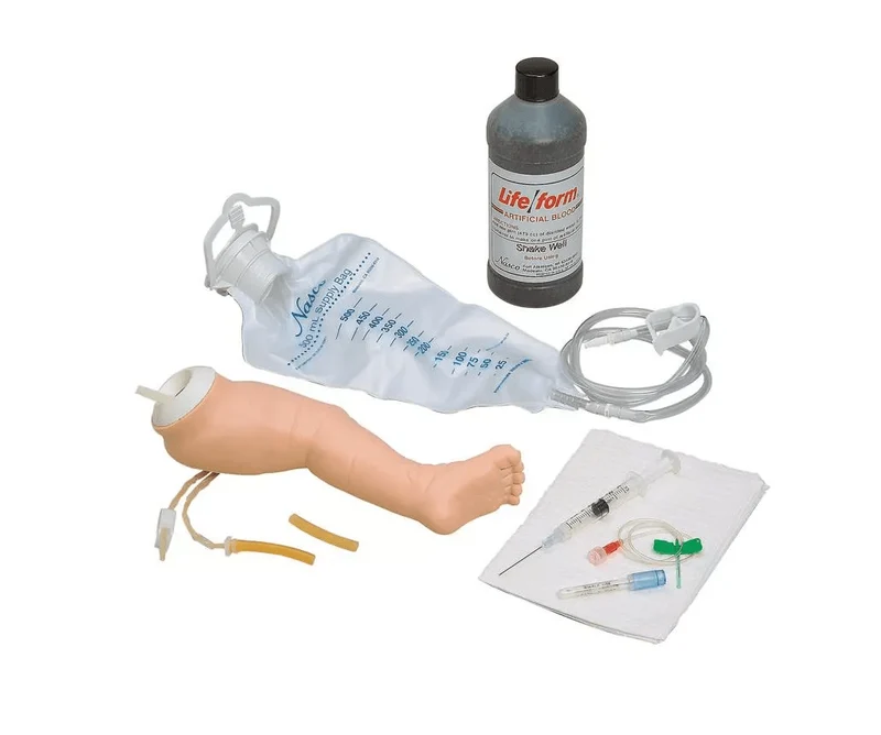 Baby IV Injektionsbein