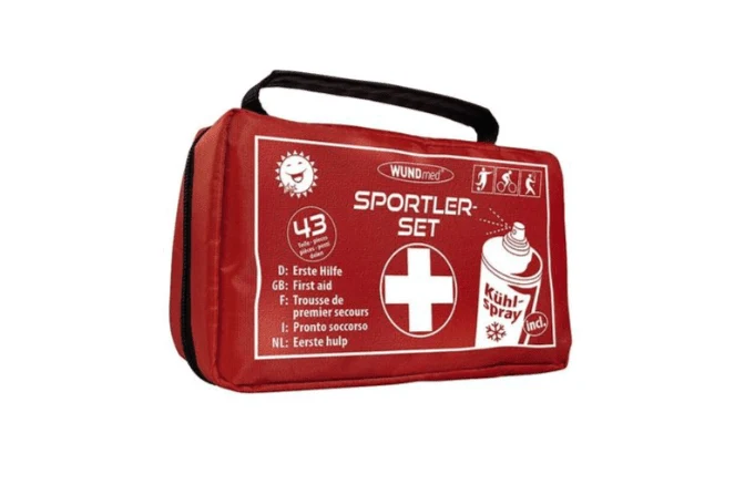 DocMed sportler Erstehilfe Set 43-tlg. inkl. Kühlspray
