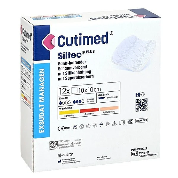 Schaumverband Cutimed Siltec Plus