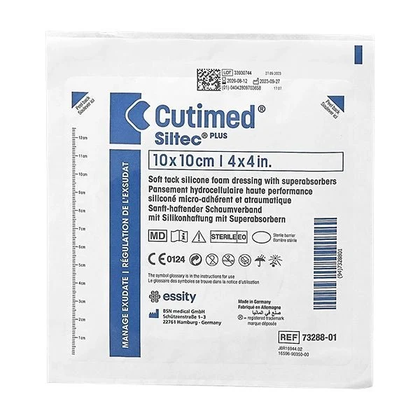 Schaumverband Cutimed Siltec Plus