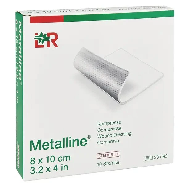 Metalline Kompressen steril, einzeln eingesiegelt