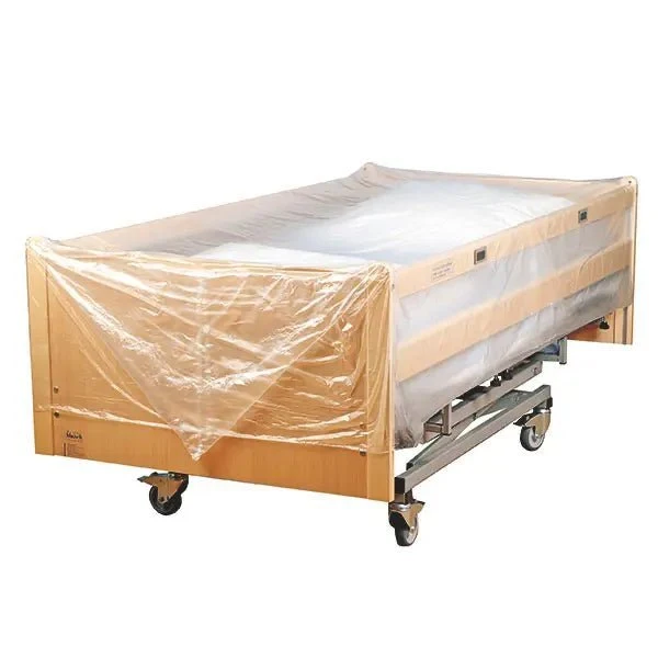 Bett - Abdeckfolie