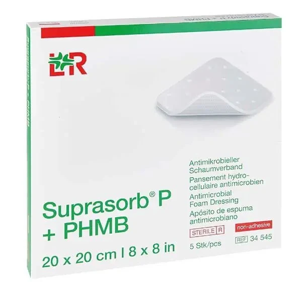 Suprasorb P + PHMB Schaumverband
