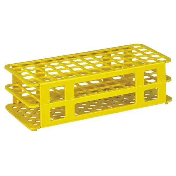 Universalständer für Probenröhrchen | 90 Bohrungen | Loch 13 mm | 246.5 x 104 x 60 mm