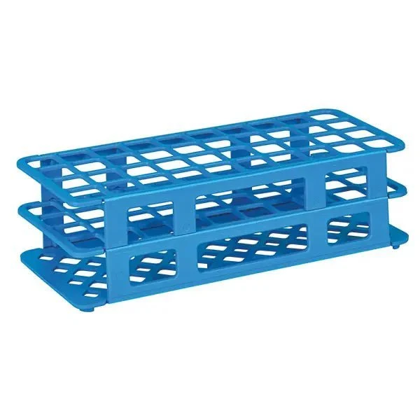 Universalständer für Probenröhrchen | 90 Bohrungen | Loch 13 mm | 246.5 x 104 x 60 mm