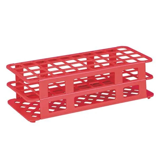 Universalständer für Probenröhrchen | 90 Bohrungen | Loch 13 mm | 246.5 x 104 x 60 mm